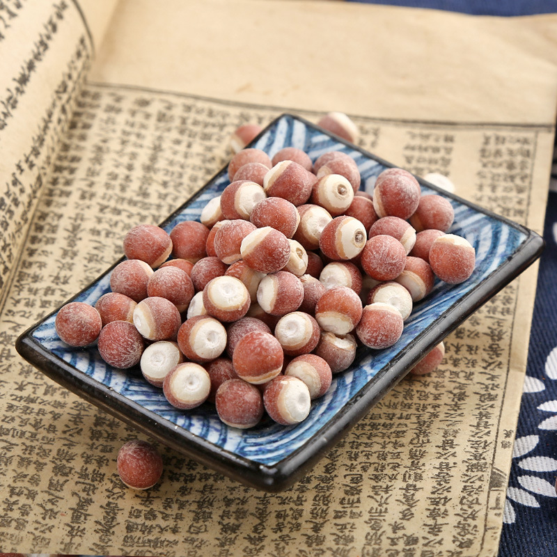 Wholesale Chicken Head Rice and Gorgon Seeds Dry Goods New Goods Zhaoqing Gorgon Seeds Half-Opened and Crushed Can Be Powdered Low-Temperature Baked Gorgon Seeds Dry Goods