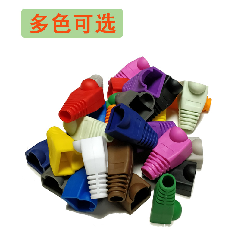 Сетевой кабель категории 6 с кристаллической головкой, диаметр 6.5 мм, универсальный, доступен в нескольких цветах