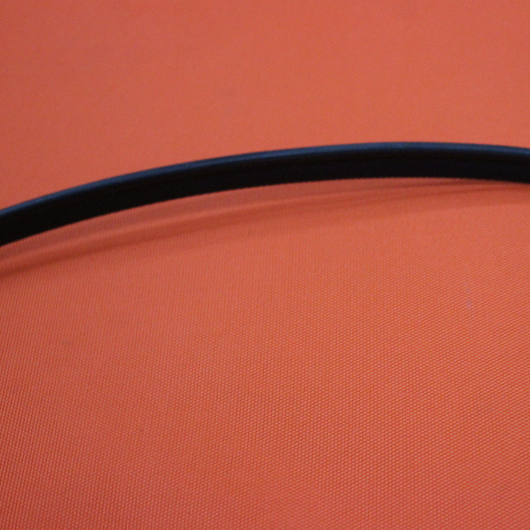 Manufacturer Customized Pe Plastic Flat Strips Black Anti-Collision Solid Strips Pp Flat Strips Solid Strips Extruded Plastic Strips