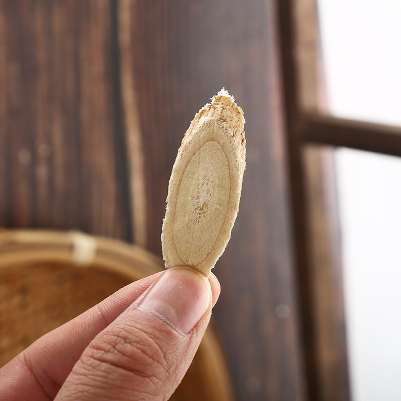 Gansu Yuxian Astragalus Bulk 500g Astragalus Tablets Beefragalus Slanted Tablets Chinese Herbal Medicine Large Bulk Authentic Wholesale Secret Text Delivery