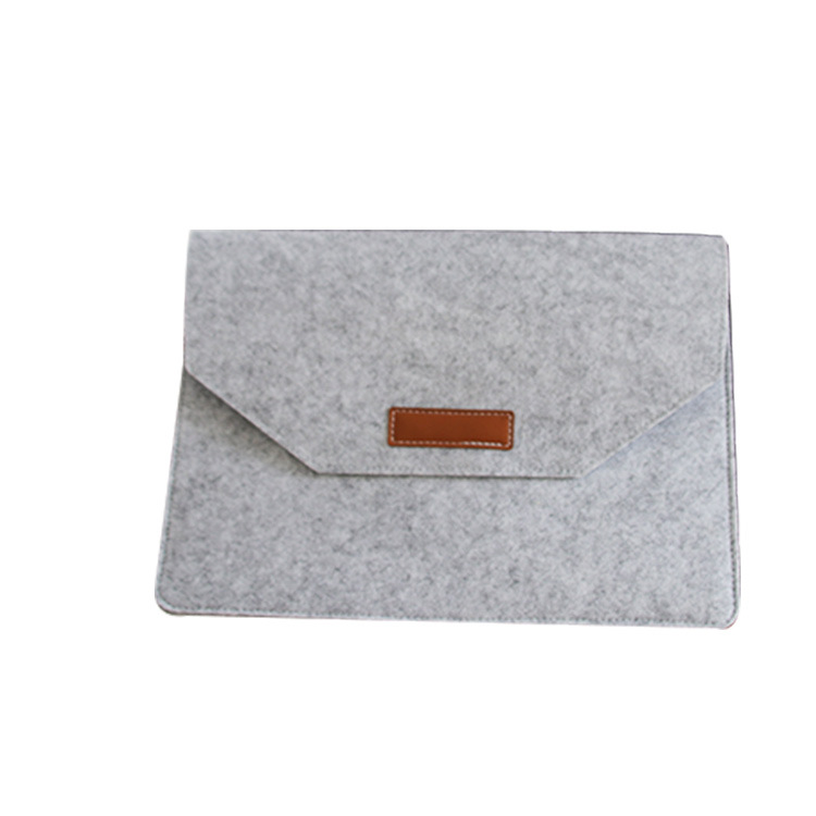 Factory supply felt computer bag flat liner cover macbook pro11-13-15-17 inch notebook bag