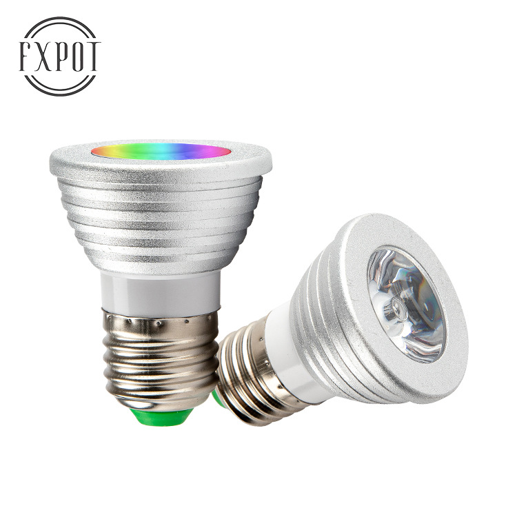 Ledrgb5W Remote Control Light Cup Colorful Spotlight Rgbwgu10 Constant Current Power Supply with Memory and Remote Control Super Bright