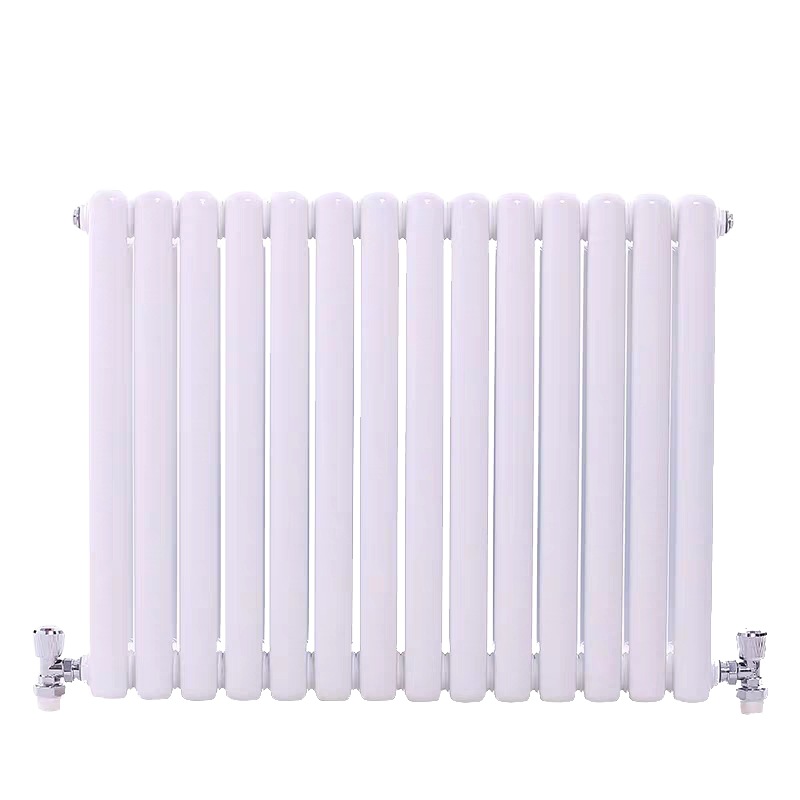 Low Carbon Steel Two-Column Radiator Household Steel Plumbing Wholesale Wall-Mounted Vertical Water Steam Radiator Heater