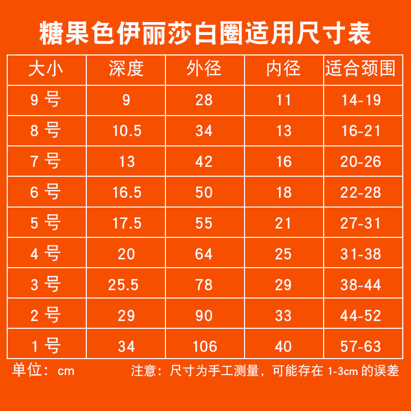 Candy color Elizabeth ring dog collar pet anti-licking and biting ring deepening large dog soft head cover shame ring