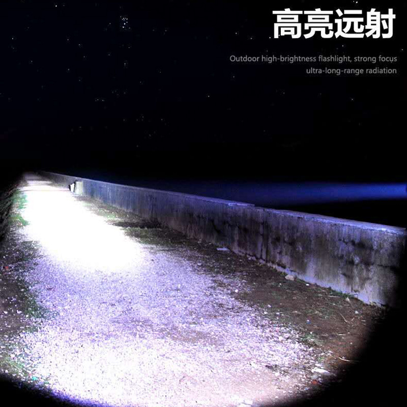 Cross-Border Led Headlight, Outdoor Rechargeable Headlight, Strong Light Flashlight, Magnet Night Fishing Light, Outdoor High-Brightness Lighting