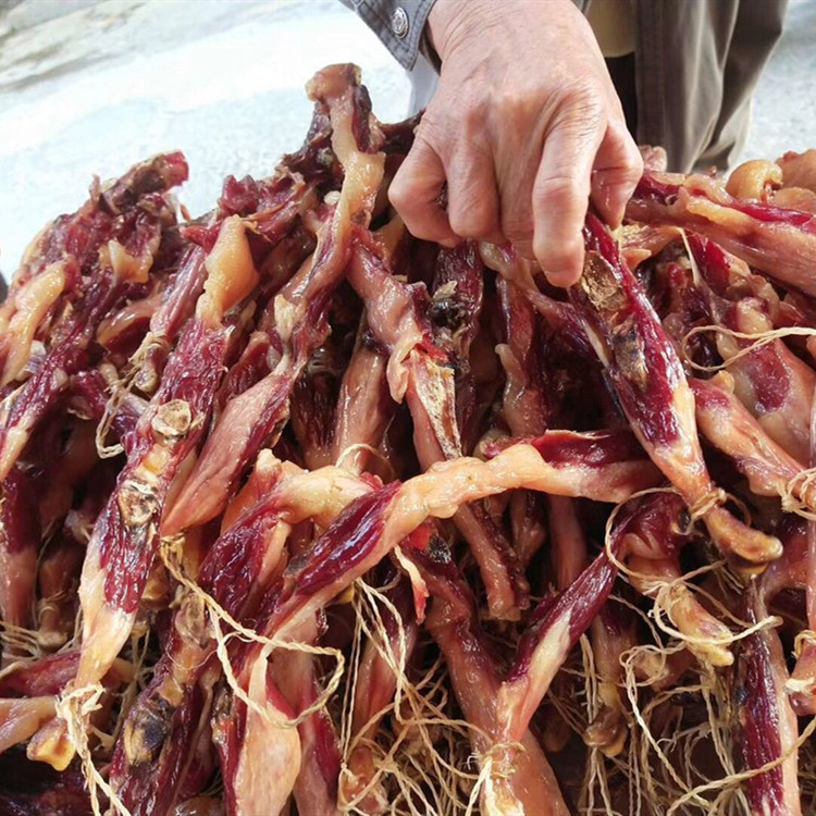 Cured Duck Strips, High-Quality Cured Duck Strips, Dried Cured Duck Legs, Cured Meat, Cured Sausage, Cured Duck Strips, Cured Duck Strips at Exhibitions and Street Stalls