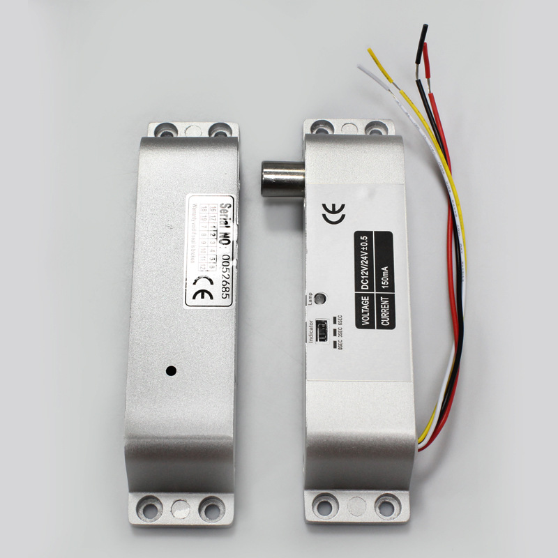 Surface-Mounted Electric Bolt Lock, Access Control Electric Lock, Surface-Mounted Electric Bolt Lock, Access Control Electric Lock with Delayed Release, Surface-Mounted Electric Bolt Lock, 12V/24V Magnetic