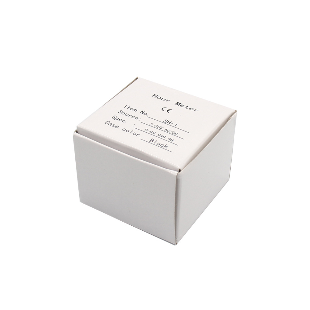 Motorcycle accessories mechanical timer marine engine round generator ACDC truck timing hour meter