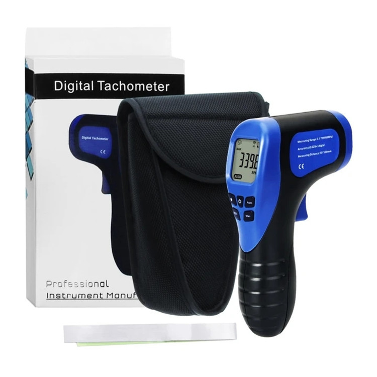 Foreign trade wholesale non-contact digital laser tachometer, rpm tachometer, motor tachometer
