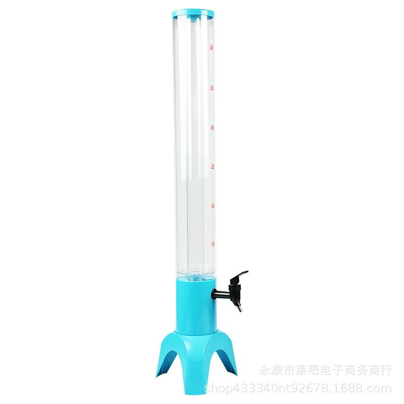 Bar nightclub KTV commercial draft beer barrel 3L wine cannon beer barrel wine column wine tower wine set net red draft beer dispenser