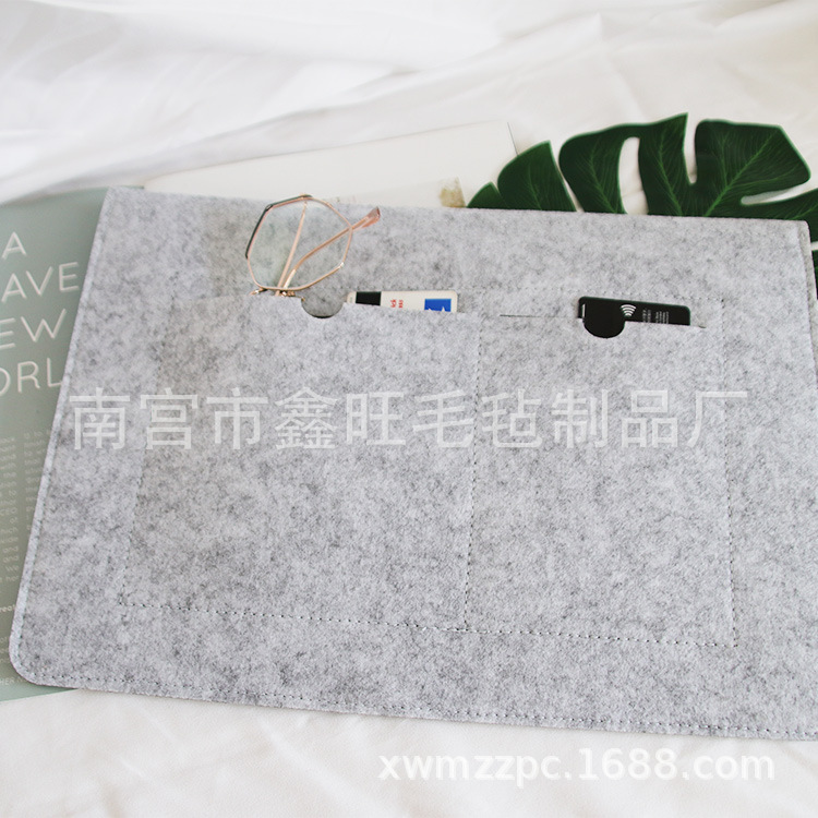 Factory supply felt computer bag flat liner cover macbook pro11-13-15-17 inch notebook bag