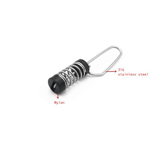 Cross-Border Spot a Pair 316 Stainless Steel Flagpole Clip Flag Clip Flagpole Accessories Flag Accessories