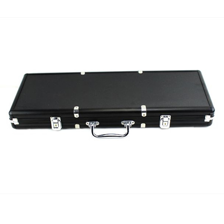 40/43mm Spot Chip Box Abs Silver Black Rounded Corner Chip Packaging Box Satchel Tool Box Aluminum Alloy Sample Box