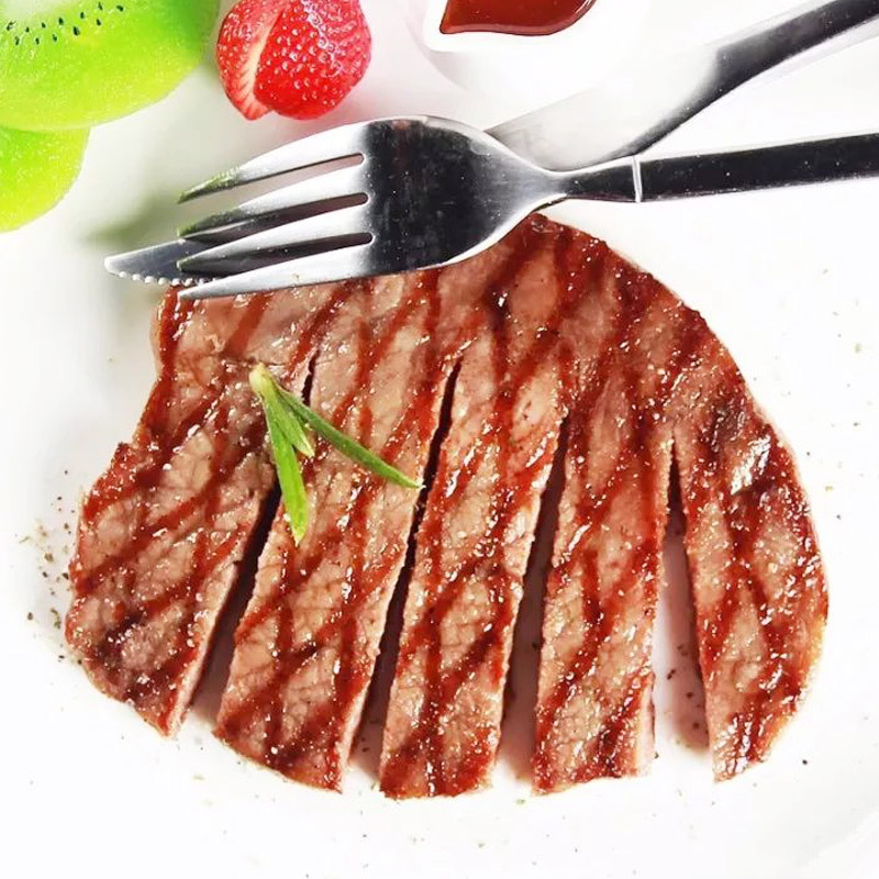 Aikbaier Black Pepper Steak Bagged 150g*10 Pieces Fillet Family Steak with Sauce Pack Secret Recipe Fresh Cut Whole Steak