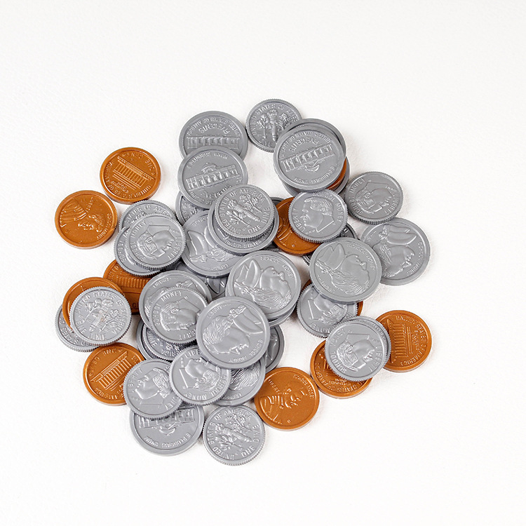 Plastic Coins, American Coins, Dollar Plastic Coins, Cost-effective, Various Export Coins, Beautiful Gold Coins