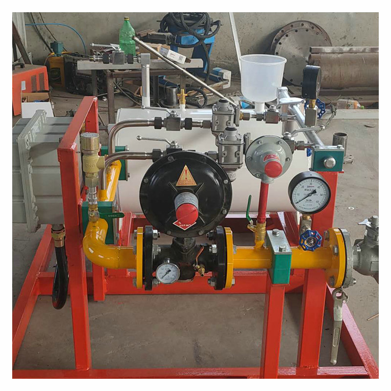 Gas CNG pressure regulating metering skid gasifier regulator CNG pressure regulating box meets the specifications