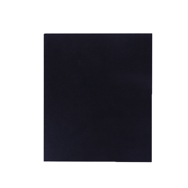 Decorative Painting Back Panel Density Board Processing Single-Sided Black Punched 8mm Fiber Board Customized in Any Size and Complete Thickness