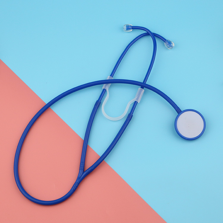 Toy stethoscope intelligence development simulation play house doctor nurse earpiece medical tool male and female baby