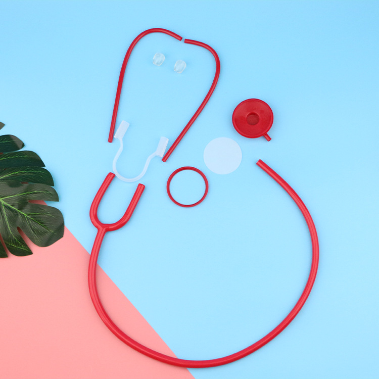 Factory direct supply self-made stethoscope children's science and technology small production DIY stethoscope experimental science and education toys