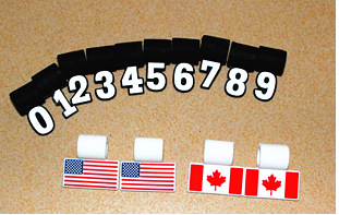 Baseball Number Pendant Number Number Number Pendant Pendant