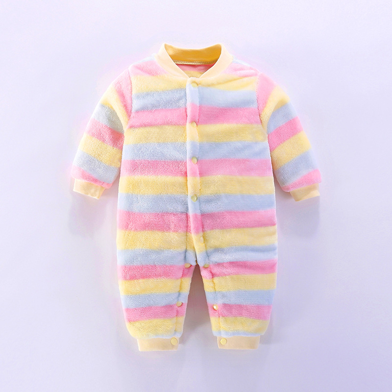 Baby clothes spring and autumn male and female baby romper 0-1-2 years old baby jumpsuit newborn home romper