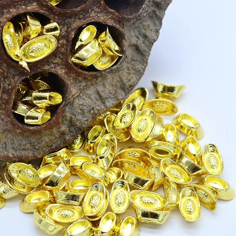 Мини украшения в виде слитков, декоративные принадлежности для офиса