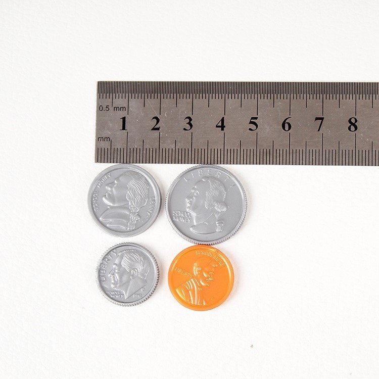 Plastic Coins, American Coins, Dollar Plastic Coins, Cost-effective, Various Export Coins, Beautiful Gold Coins