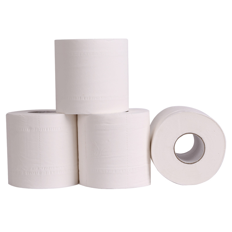 Hotel toilet paper hotel guest room Roll Paper Toilet Paper 4 layers 130g household affordable roll paper toilet paper free shipping
