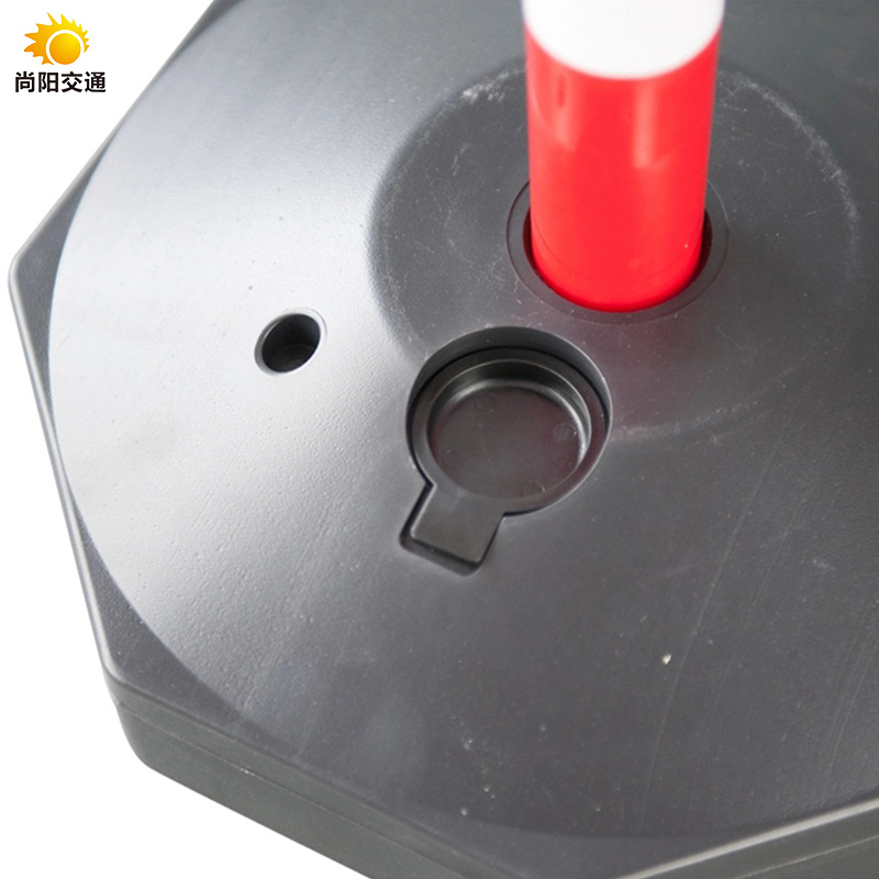 Movable Plastic Warning Column Water-Filled Traffic Pe Elastic Column Isolation Pile Anti-Collision Column Warning Pile Wholesale Amazon