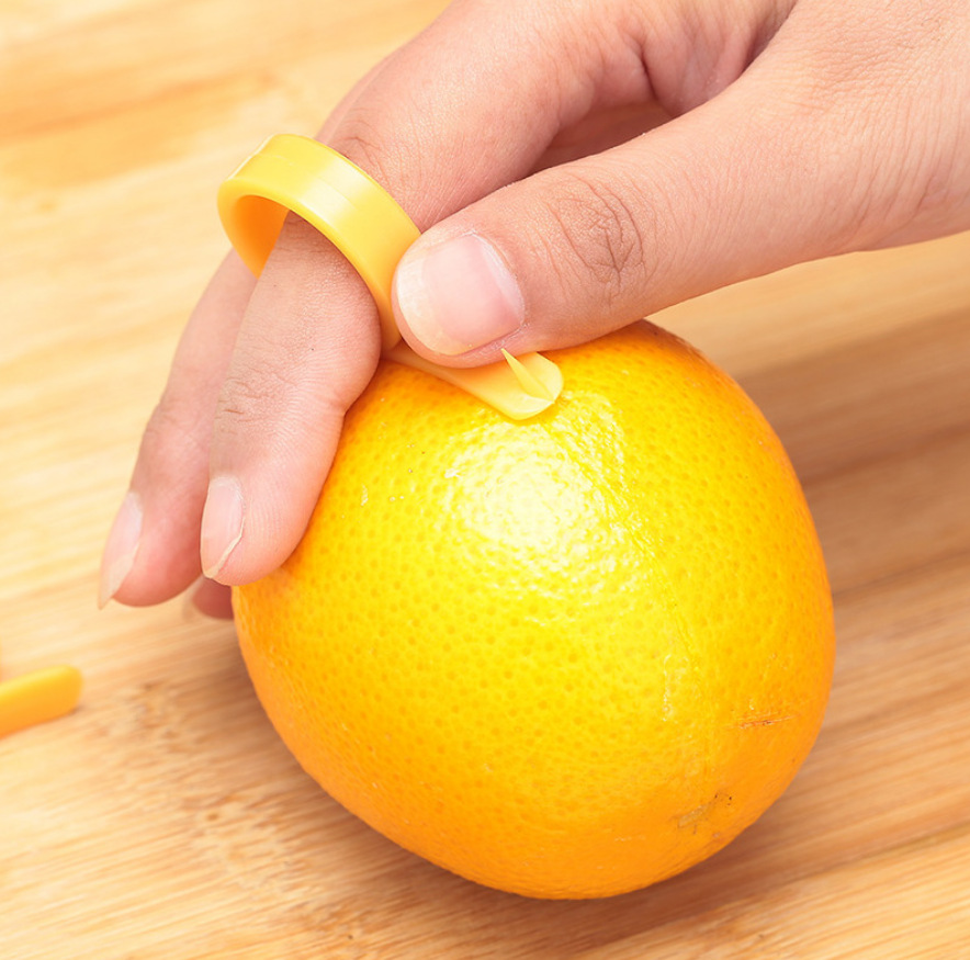 Snail orange stripper ring orange opener ring orange opener mouse peeling device printable logo factory gift