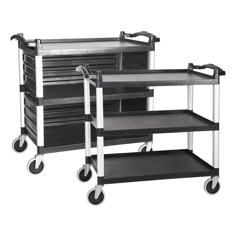 Jinde dining car three-layer dining car plastic dining car silent wheel dining car Wine Car three-layer plastic dining car