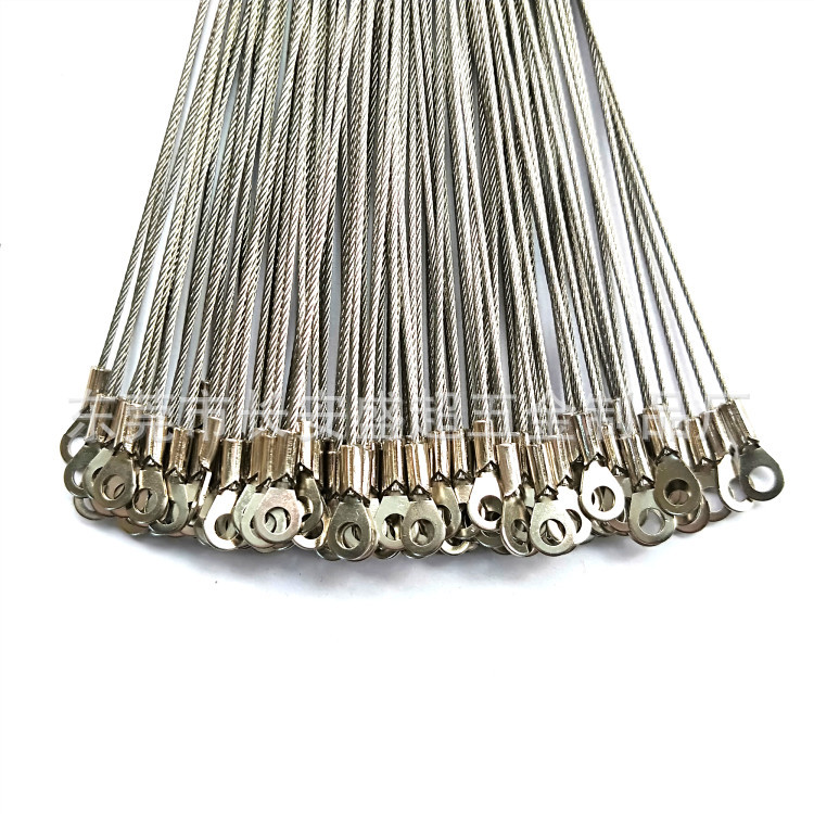 304 Stainless Steel Wire Rope Anti-Fall Rope Safety Rope Lighting Safety Sling Electric Vehicle Trunk Pull Cord