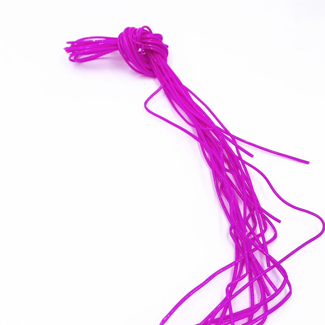 Colored Accessories (20 Pcs) 1.8mm 200 Pcs/Bag Environmentally Friendly Pvc Plastic DIY Braided Rope/Hose