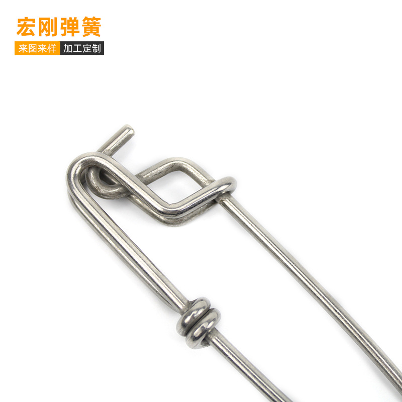 Connector stainless steel closed eye pin fishing supplies fishing gear accessories factory wholesale supply