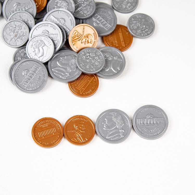 Plastic Coins, American Coins, Dollar Plastic Coins, Cost-effective, Various Export Coins, Beautiful Gold Coins