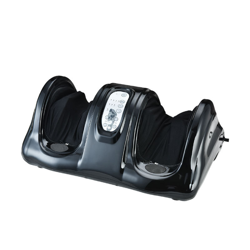 Wholesale Foreign Trade Fully Automatic Foot Massage Machine Electric Home Heating Remote Control Rolling Kneading Leg Foot Sole Massager