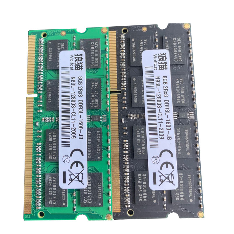 New DDR3L8G 1600/12800 notebook memory module low voltage 1.35V dual-pass support 1.5V