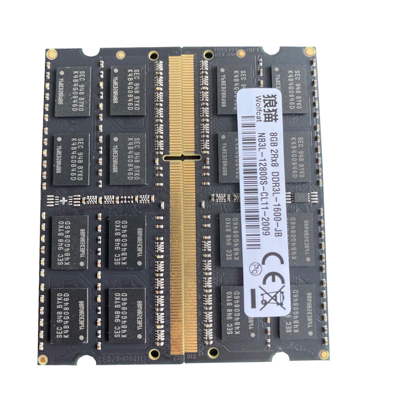 New DDR3L8G 1600/12800 notebook memory module low voltage 1.35V dual-pass support 1.5V