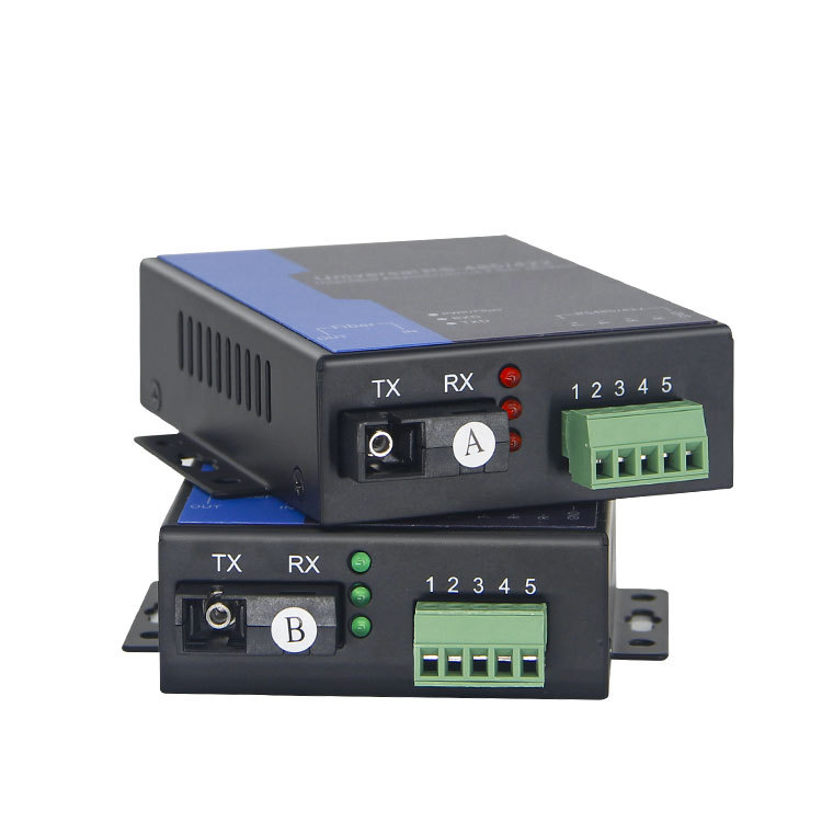 RS485 data optical transceiver industrial control optical cat rs485 to optical fiber photoelectric converter optical to 485/422