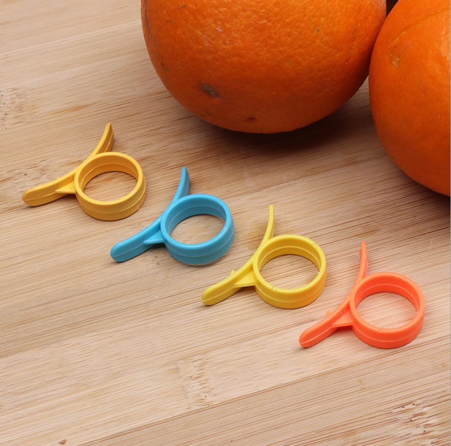 Snail orange stripper ring orange opener ring orange opener mouse peeling device printable logo factory gift