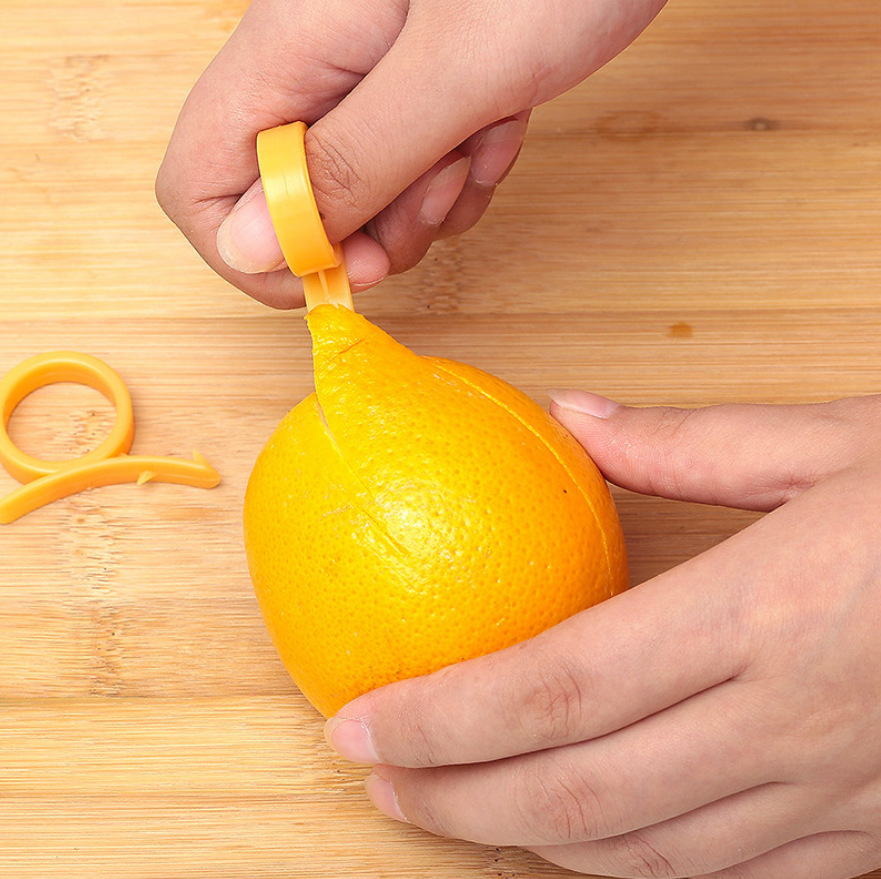 Snail orange stripper ring orange opener ring orange opener mouse peeling device printable logo factory gift