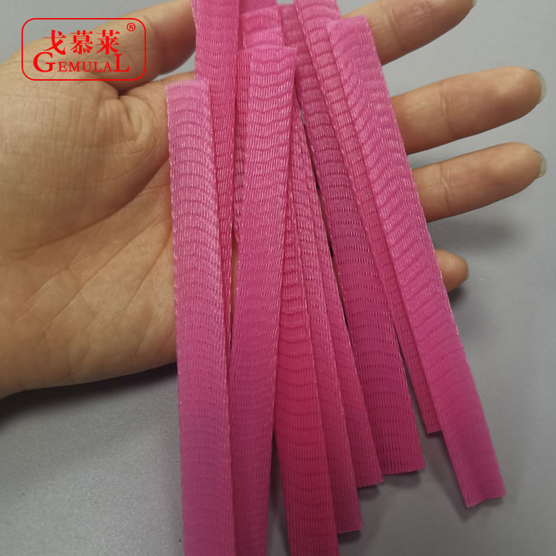 Makeup brush hair net cover rose red brush cover storage anti-explosive plastic protective net cover Factory Direct Supply