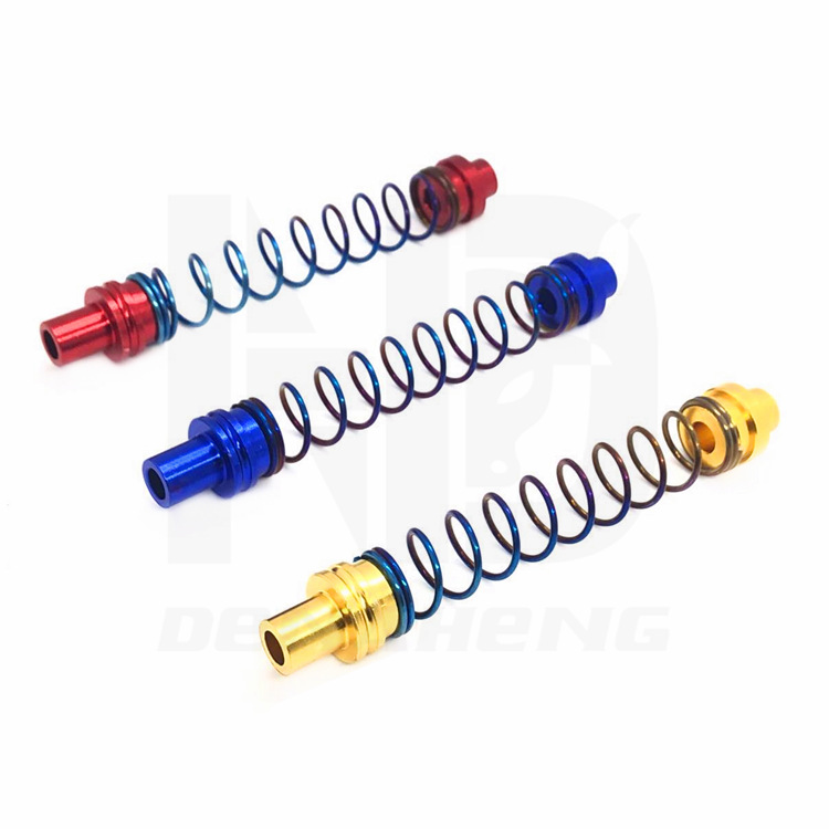 Suitable for Honda, Yamaha Motorcycle Spring Brake Return Rear Drum Brake Blue Stainless Steel Compression Spring Aluminum Head