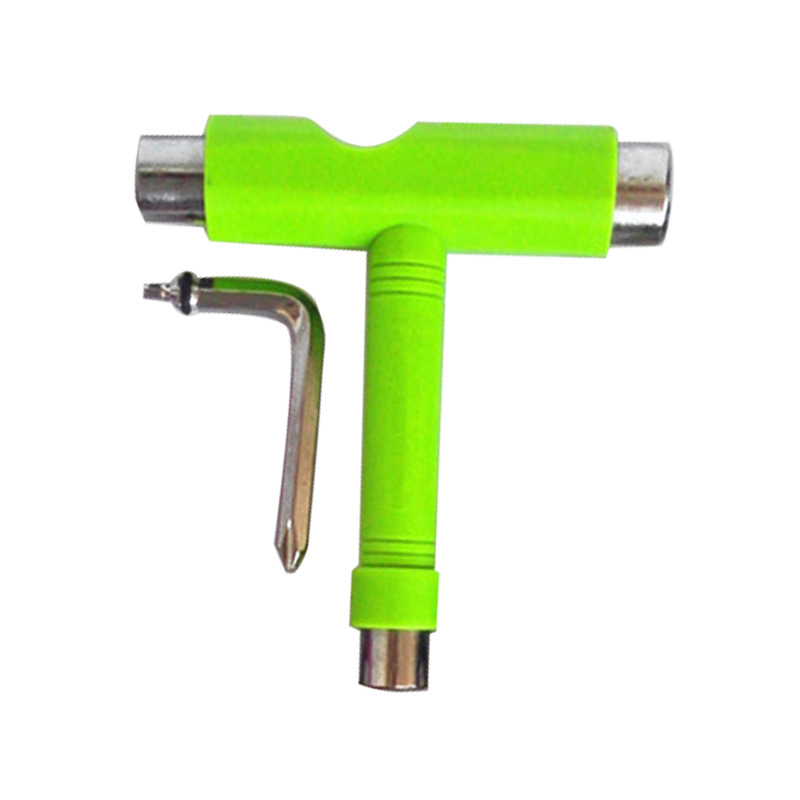 Small fish Board T-type skateboard tool DIY assembly accessories four-wheel board long board Maple board Universal