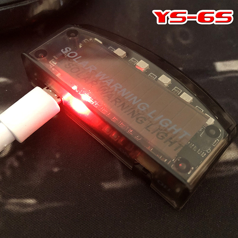 Сигнализация для автомобиля с солнечной батареей, предупреждающий свет/фара/двухцветный свет