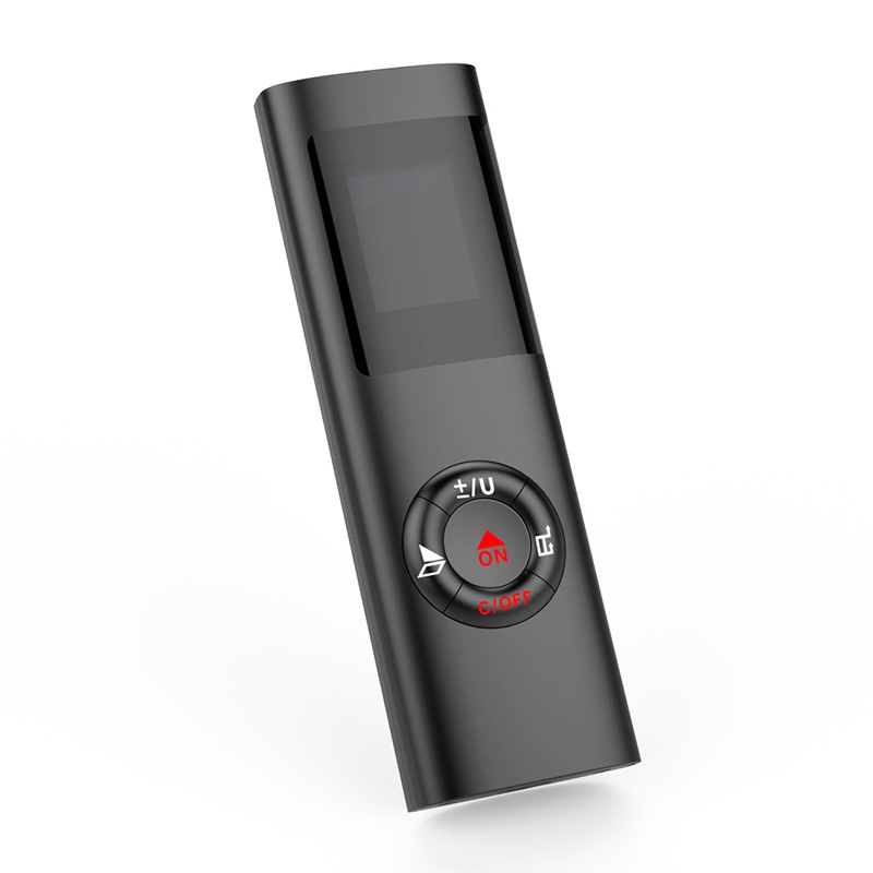 JQ40 mini infrared laser rangefinder foreign trade explosions USB charging pocket high precision laser ruler