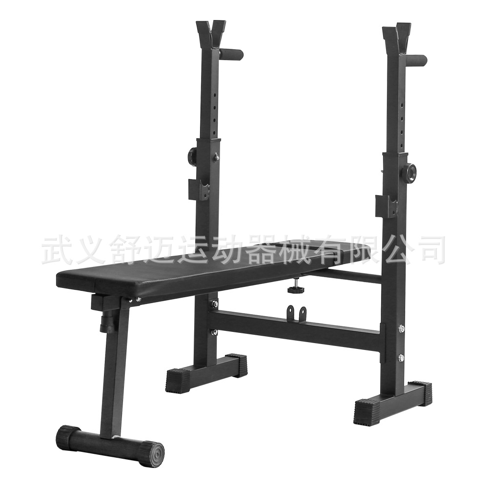 Factory supply weight bench bench bench bench bench barbell rack foldable barbell bracket fitness equipment wholesale
