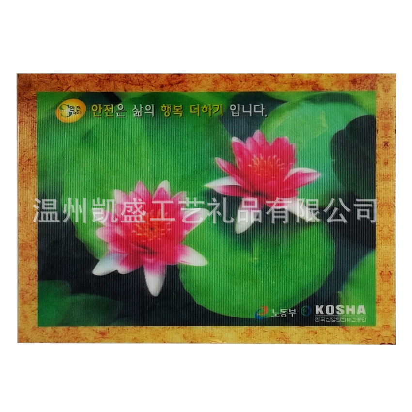 Anime star 2 changeable three-dimensional painting toy transformation raster sticker 3d card raster card factory printing