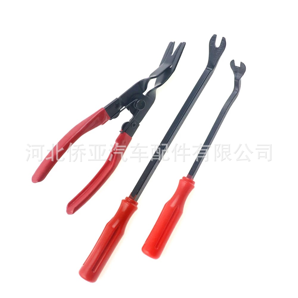 Red handle 6-inch screwdriver blue handle rubber buckle screwdriver 4-inch 5-inch buckle screwdriver car buckle disassembly tool light opening pliers, etc.