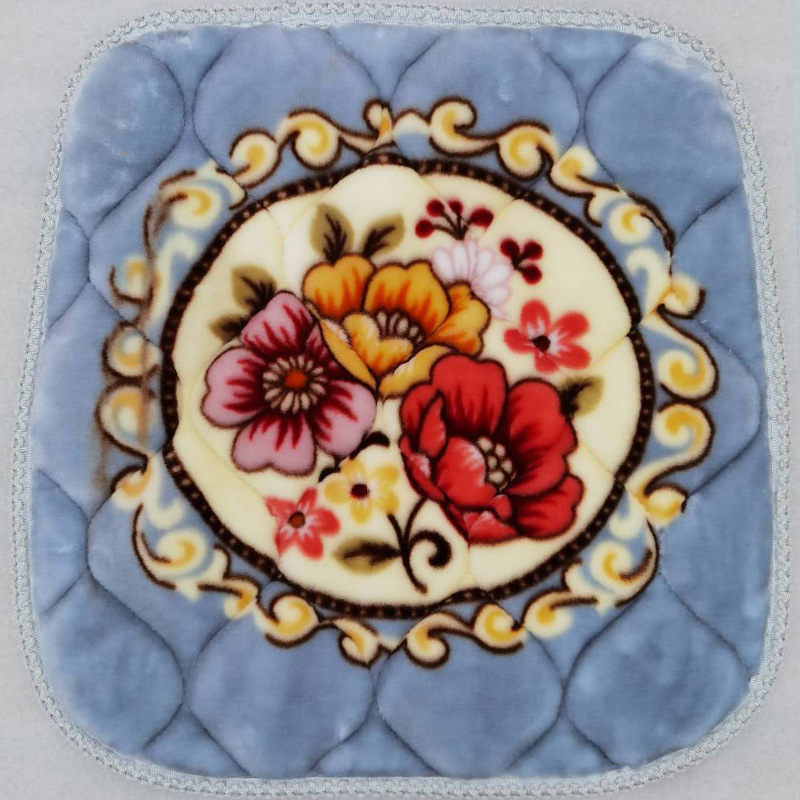 Winter Soft Single Seat Cushion Wholesale Fashion Printed Student Thick Dining Chair Cushion Soft and Comfortable Cushion